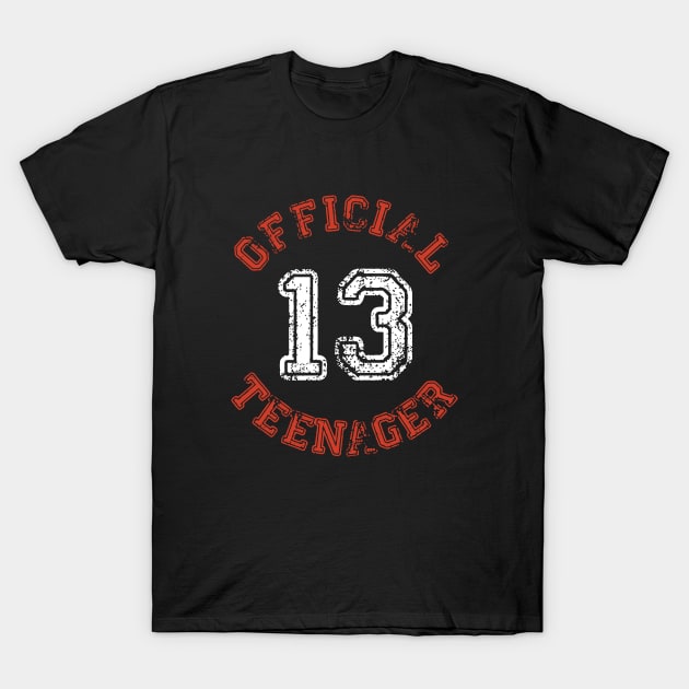 Official 13 Teenager Daughter T Shirts T-Shirt by erbedingsanchez